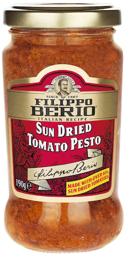 Соус Sun Dried Tomato Pesto Filippo Berio с сушёными томатами #1