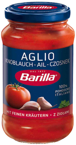 Соус томатный Barilla с чесноком и травами #1