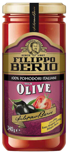 Соус томатный Filippo Berio с оливками #1