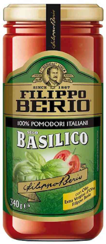 Соус томатный Filippo Berio с базиликом #1