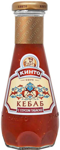 Соус томатный Кебаб Кинто с соусом Табаско #1