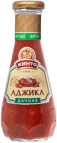Соус томатный Кинто Аджика дачная #1