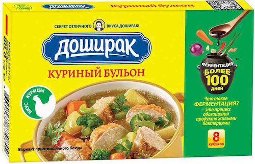 Бульон Доширак Куриный кубики #1