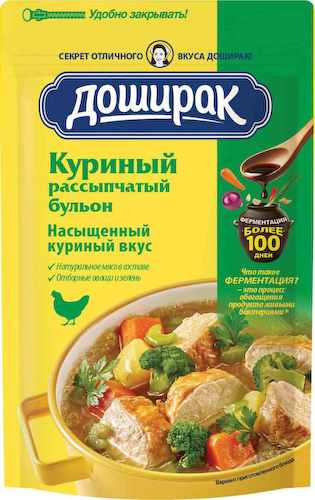 Бульон Доширак Куриный рассыпчатый #1