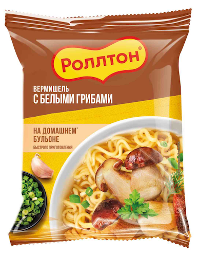 Лапша Роллтон белые грибы #1