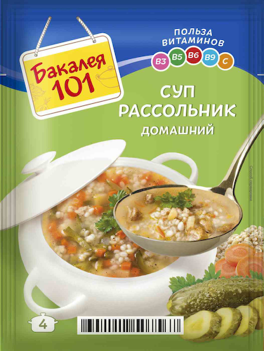 Суп Бакалея 101 Рассольник Домашний #1