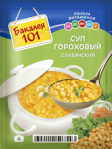 Суп Бакалея 101 Славянский гороховый #1
