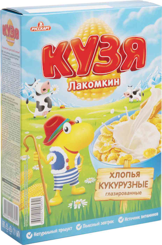 Хлопья кукурузные Кузя Лакомкин глазированные #1