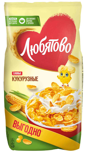 Хлопья кукурузные Любятово #1