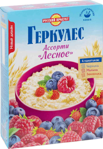 Геркулес Русский продукт Ассорти Лесное моментальная #1