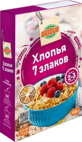 Хлопья 7 злаков Глобус #1
