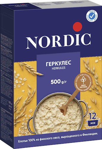 Хлопья геркулес Nordic Финский #1