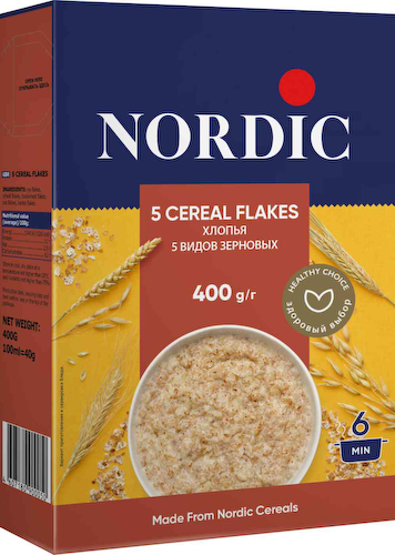 Хлопья Nordic 5 видов зерновых #1