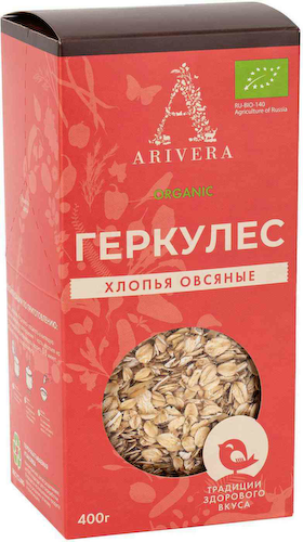 Хлопья овсяные Геркулес Arivera #1
