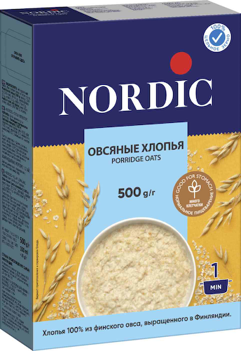 Хлопья овсяные Nordic #1