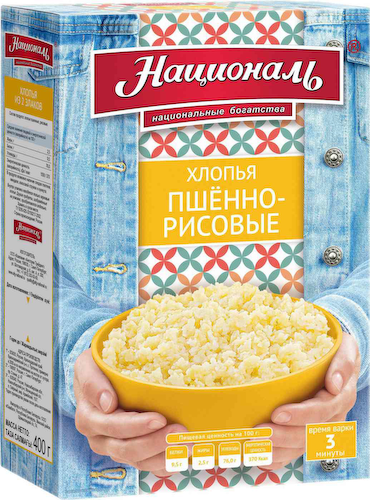Хлопья пшенно-рисовые Националь #1