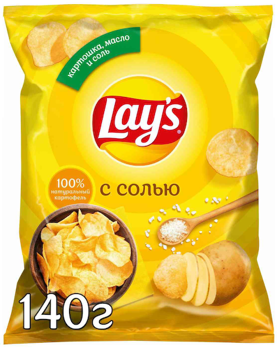 Чипсы картофельные Lay's Натуральный #1