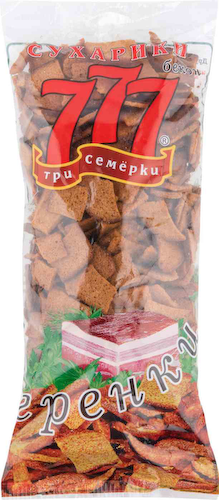 Гренки Три Семёрки со вкусом Бекона #1