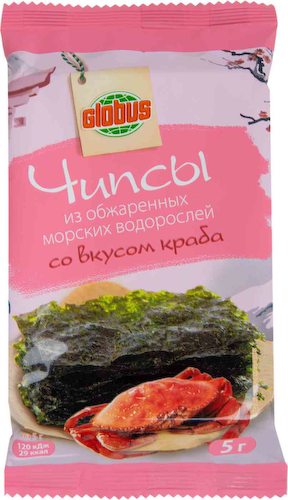 Чипсы нори Глобус Краб #1
