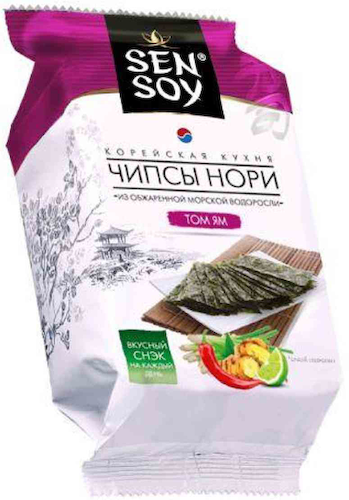Чипсы-нори Sen Soy Том Ям #1