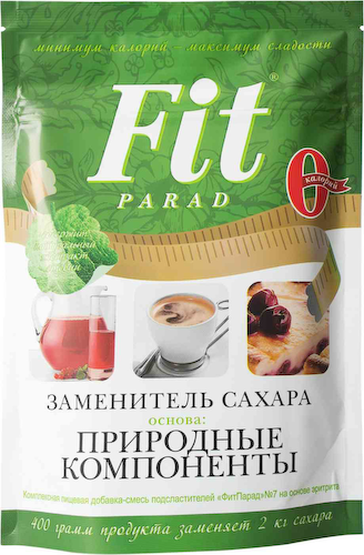Заменитель сахара Fit Parad Природные компоненты #1