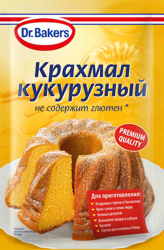Крахмал кукурузный Dr. Bakers #1