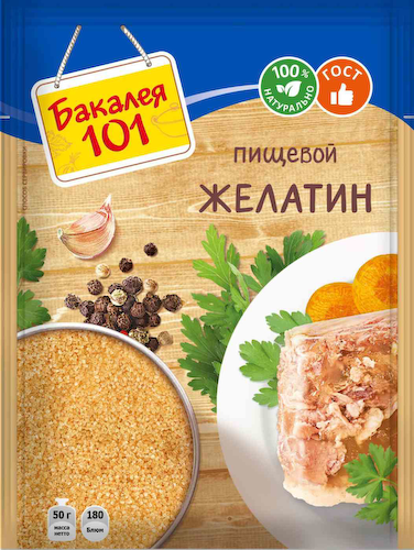 Желатин пищевой Русский продукт Бакалея 101 #1