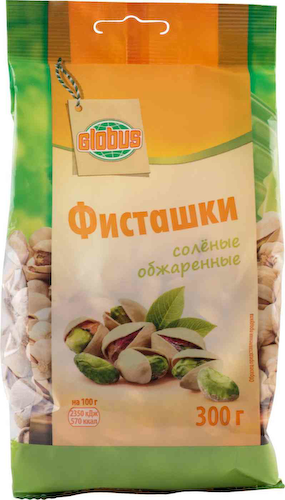 Фисташки обжаренные Глобус солёные #1