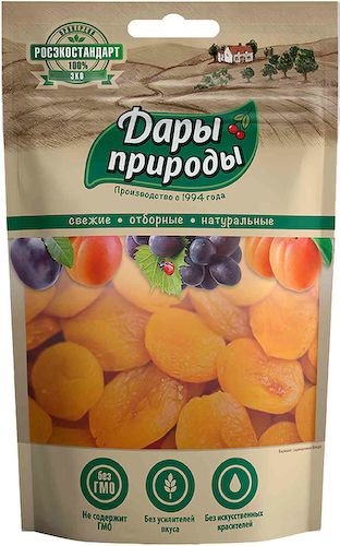 Абрикосы сушёные Дары природы #1