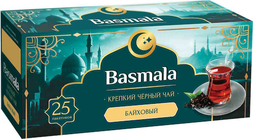 Чай черный Basmala байховый крепкий #1