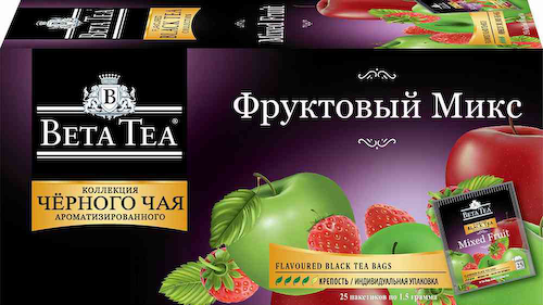 Чай черный Beta Tea Фруктовый микс #1