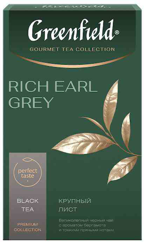 Чай черный Greenfield Rich Earl Grey #1