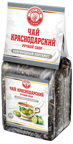 Чай черный Краснодарский ручной сбор Бергамот #1