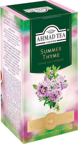 Чай чёрный Ahmad Tea Summer Thyme #1