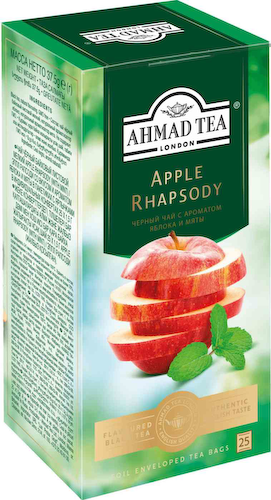 Чай чёрный Ahmad Tea Apple Phapsody с яблоком и мятой #1