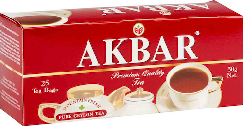 Чай чёрный Akbar Pure ceylon tea #1
