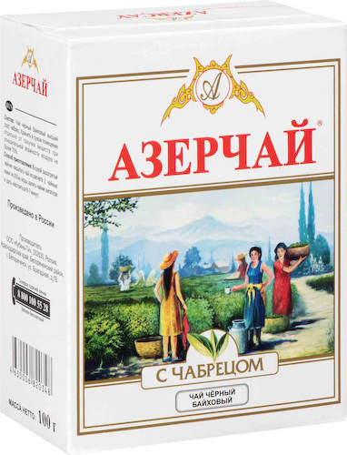 Чай чёрный Азерчай с чабрецом #1