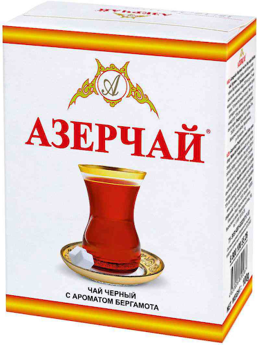 Чай чёрный Азерчай с ароматом Бергамота #1