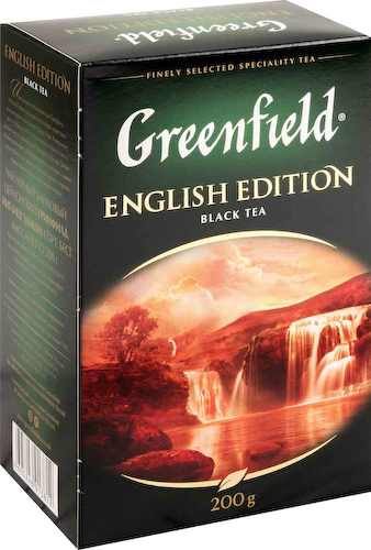 Чай чёрный Greenfield English Edition байховый #1