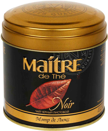 Чай чёрный Maitre de The Мэтр де Люкс #1