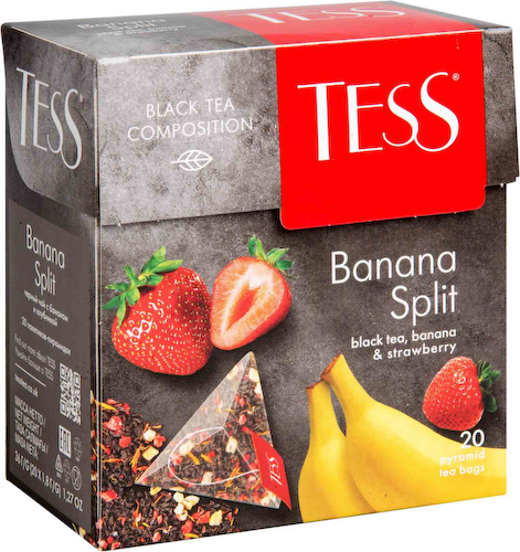 Чай чёрный Tess Banana Split #1