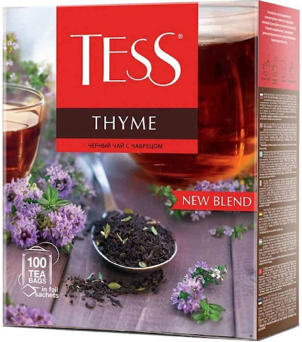 Чай чёрный Tess Thyme с чабрецом #1