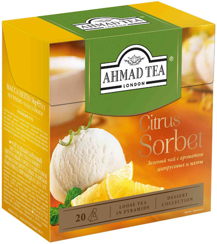 Чай зеленый Ahmad Tea Citrus Sorbet #1