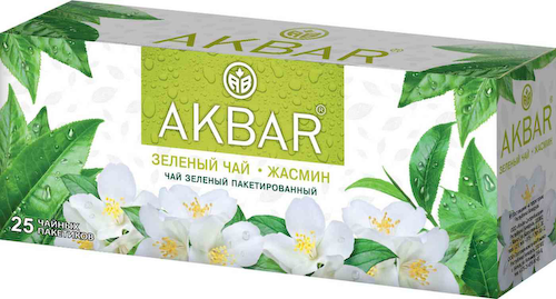 Чай зеленый Akbar Жасмин #1