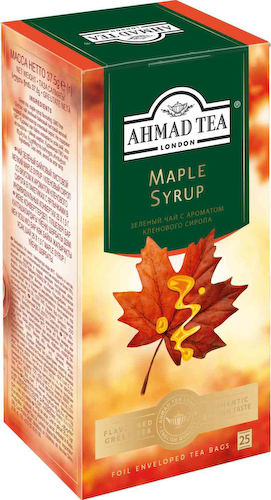 Чай зелёный Ahmad Tea Marple syrup #1