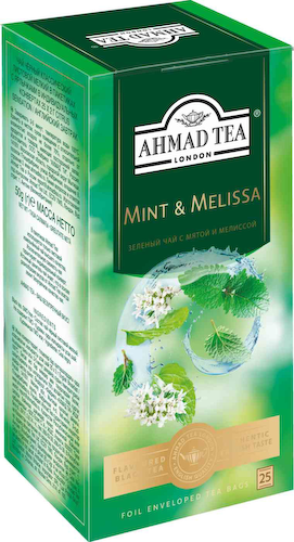 Чай зелёный Ahmad Tea Mint & Melissa (Мята и мелисса) #1
