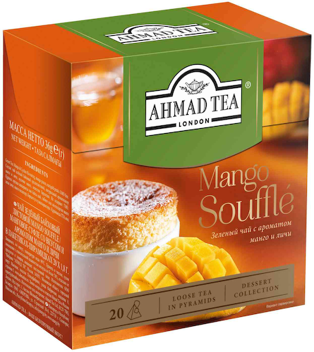 Чай зелёный Ahmad Tea Манговое Суфле #1