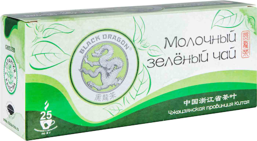 Чай зелёный Black Dragon Молочный #1