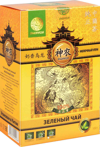 Чай зелёный Shennun Молочный улун #1