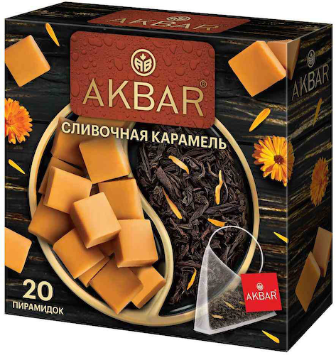 Чай черный Akbar смородина-мята #1